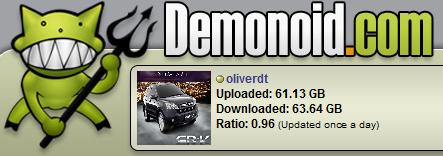 demonoid - demonoid showing my account status demonoid - demonoid showing my account status