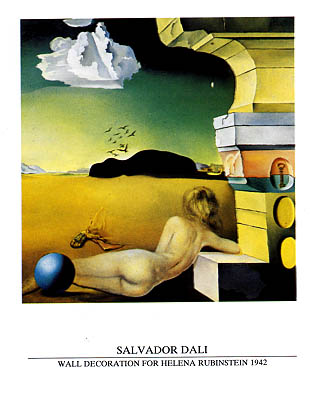 Wall Decoration - This is a picture of a wall decoration by Salvador Dali