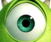 monster eye - monster inc. the eye.