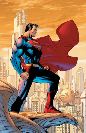 Superman - Superman -- The mightiest of all Superheroes. All the strength in the world bestowed upon him by the Sun.