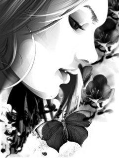 hi - thinking girl
