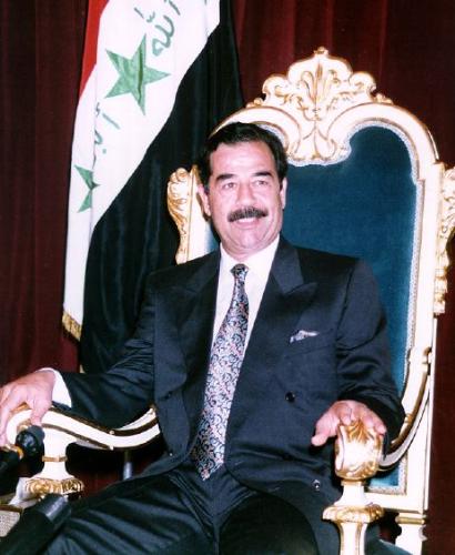 saddam - saddam hussain ,former iraqi ruler ,murdered by America.