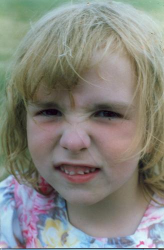 My Girl. What a cutie. - My daughter aged about four.
