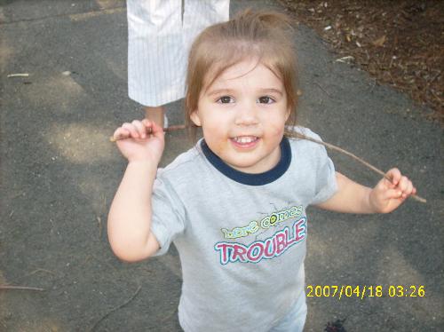 My baby girl - This is a picture of my baby girl who will be 3 in 2 more weeks.