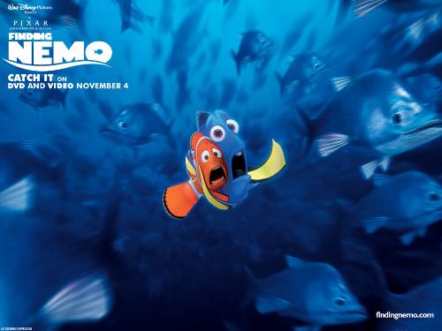 Finding Nemo - finding nema is my most favourite animated movie till to date