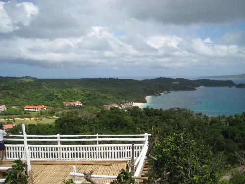 on top of mount luhob.. - view from the top..boracay Philippines!