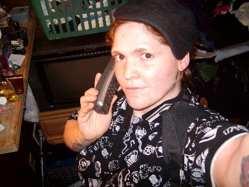 jus me - umm im on tha phone not a whole lot 2 it