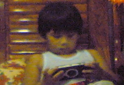 psp - My son playing PSP