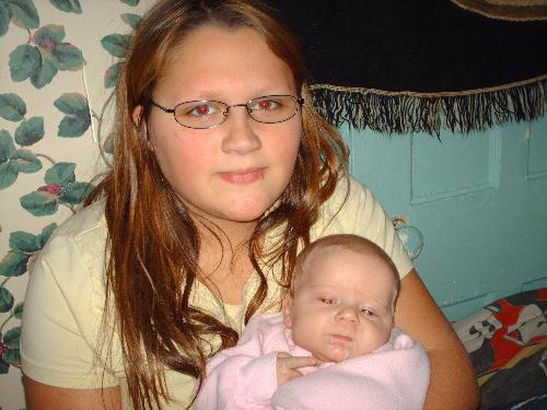 this is destiny my daughter and carls new baby - this is destiny holding her uncle carls new baby how cute huh
