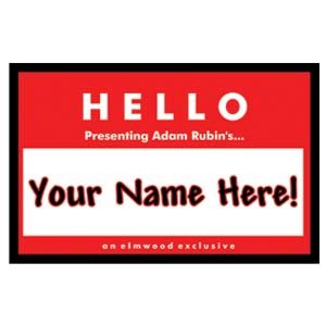 What's the story behind your name? - your name here