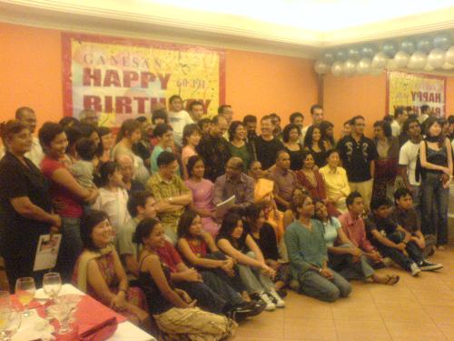 Family - Family in a birthday party