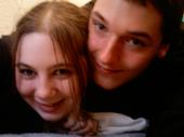 love - this is a picture of me and my fiance im the gurl hes the guy