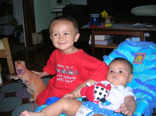 I miss them so much!!!!!!!!!! - These two super cute grandchildren live out of state and I miss them so much!