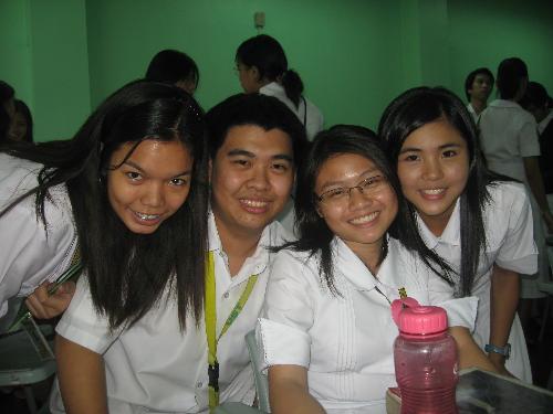 blockmates - That's me with my blockmates at school. :)