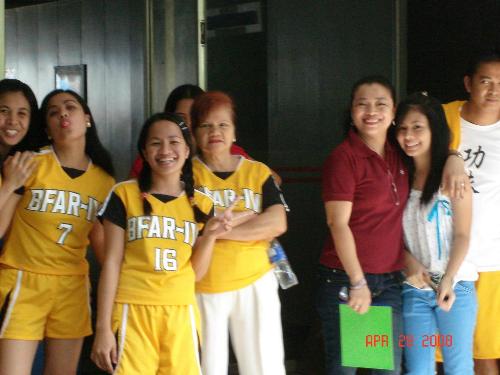 at the back is the manager - sportsfest parade