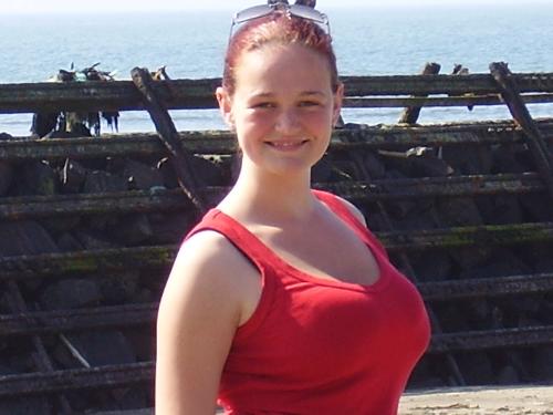 me - me on the beach in the lovley sun
