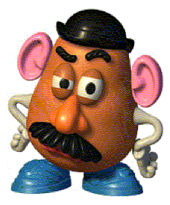 Mr Potato, my fav vegetable - Mr Potato, isn;t he look adorable?