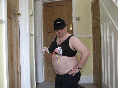 Conical Bra - Fish in a bra.