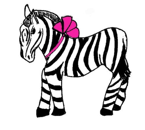I love zebras - I drew this for a book I wrote. I love zebras and collect them.