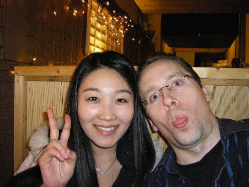 My brother& his girlfriend - This is my brother and his girlfriend taken Christmas 2007.