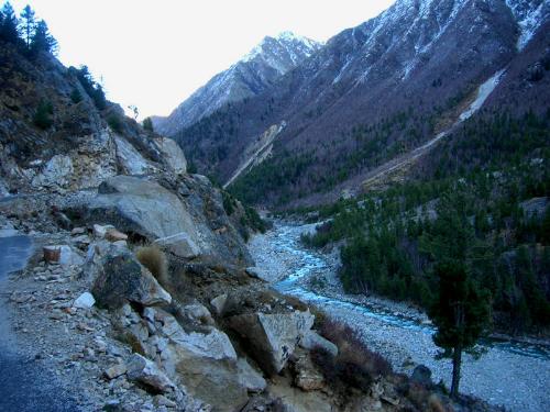 Baspa River Valley - This is one of the most beautiful view of the Baspa River Valley;
