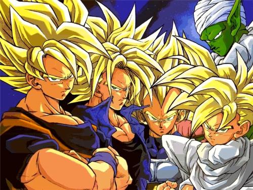 dbz sayans - a cool dbz photo.
