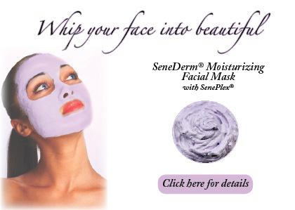 Not Just Cosmetics - Save your face and give it a treat. With our senederm complex that tightens and saves your skin.