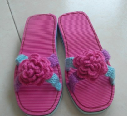 DIY slipper - it is made by myself.