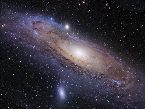 Andromeda galaxy - A view of the andromeda galaxy... Andromeda galaxy - A view of the andromeda galaxy...