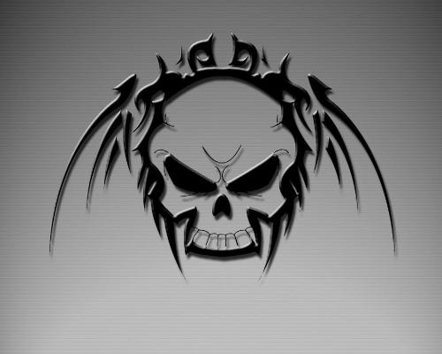 gothic - Some sort of gothic skull.