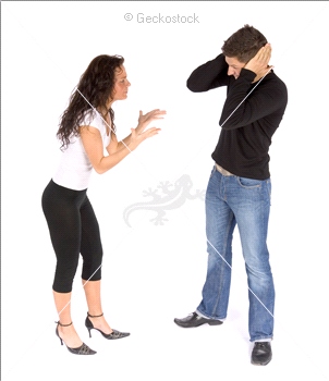 nagging women - a nagging girlfriend.. is she the one whose a pain in the as*? or is it actually you?