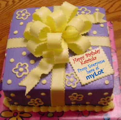 Happy Birthday to You! - Here's a cake I 'baked' to celebrate your birthday, Katrinka!