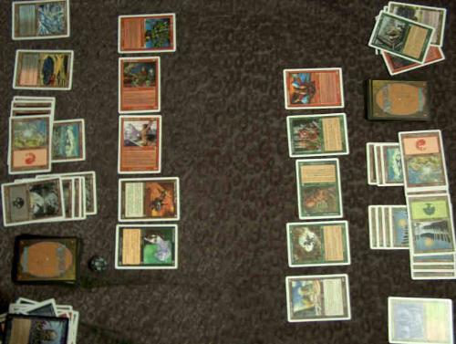 Magic the Gathering - The card game Magic the Gathering.