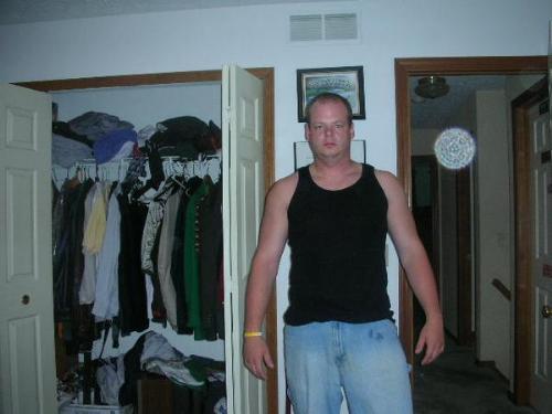 Amazing photo with orb in hallway - A picture of my nephew Michael. There is an amazing orb in the hallway to his right.