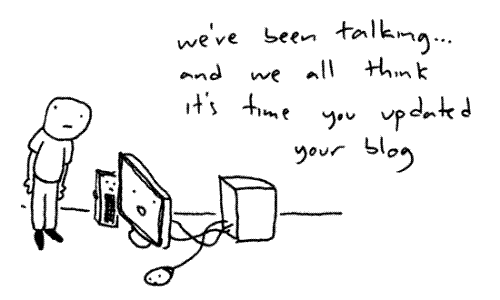 At last I created my first blog - Not as easy as it look to create a new blog.