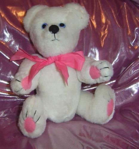 Teddy bear - Unusual white Teddy