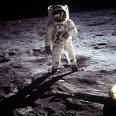 Man landing on moon - It is a picture of the man landing on moon