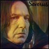 Severus Snape - This is a picture of Severus Snape played by Alan Rickman in the Harry Potter movie series. The character of Severus Snape can be found in each Harry Potter book and movie.