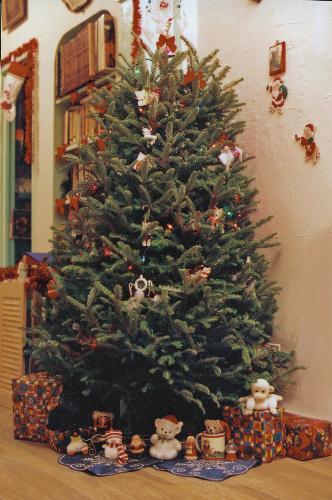 My Christmas Miracle Tree - image of my Christmas tree last year that MyLotters got for me