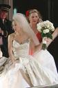 Sex and the city - Carrie with the wedding dress...I hope it means she finally gets married to big!!