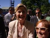 Hillary Clinton at the New Yor State Fair 9/07 - This is NOT me with her in the photo.