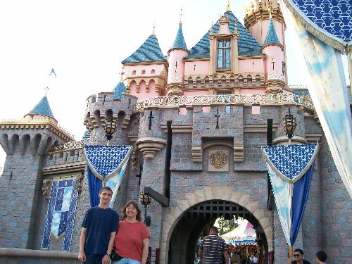Disneyland - Here is a pic of my 13 year old son & I at Disneyland this past weekend.