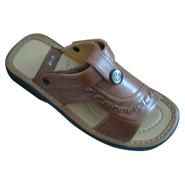 I wear this inside of the house cause of the furs. - The sandals I wear inside of our house.