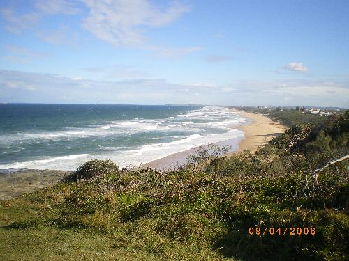 Beautiful beach at Point Cartright, Sunshine Coast - Beautiful beach at Point Cartright, Sunshine Coast, Queensland, Australia.