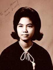 Mother - My mom's pic when she graduated in college.