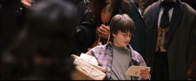 Harry Potter Finding - Harry Potter trying to find different stuff in Diagon's Alley. The part when he is left alone by Hagrid, no doubt