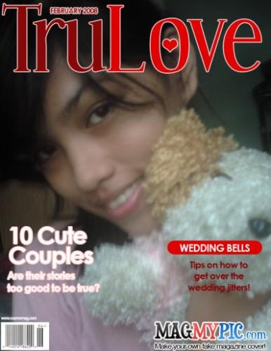 With my bear! - ...is it cute with my teddy bear???