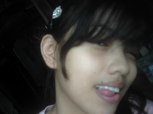 nothing! - just smile!