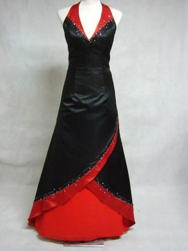 dark princess dress - Red and black dress