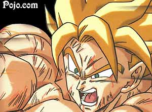 Goku - This is a picture of Goku Super Saiyan 1.
